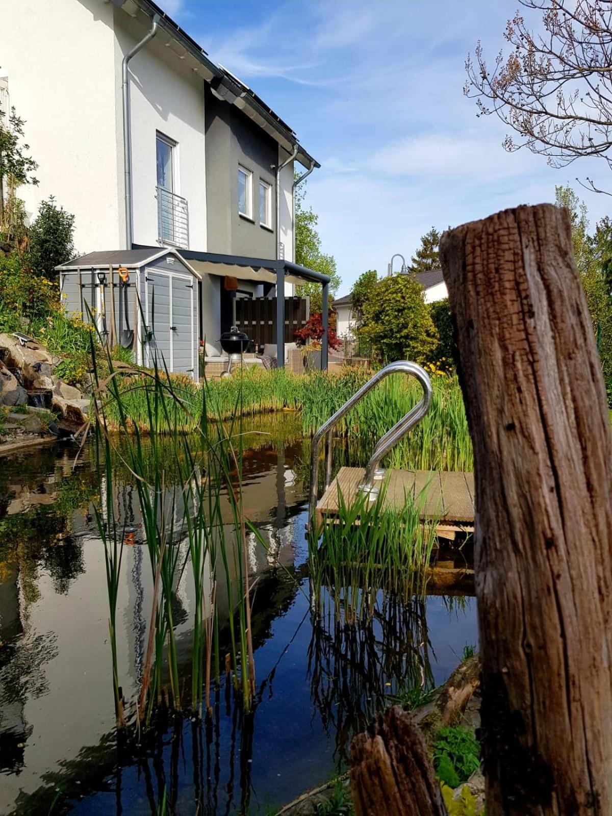 Wohlfuehlen Am Gartenteich Oberzissen Exteriör bild